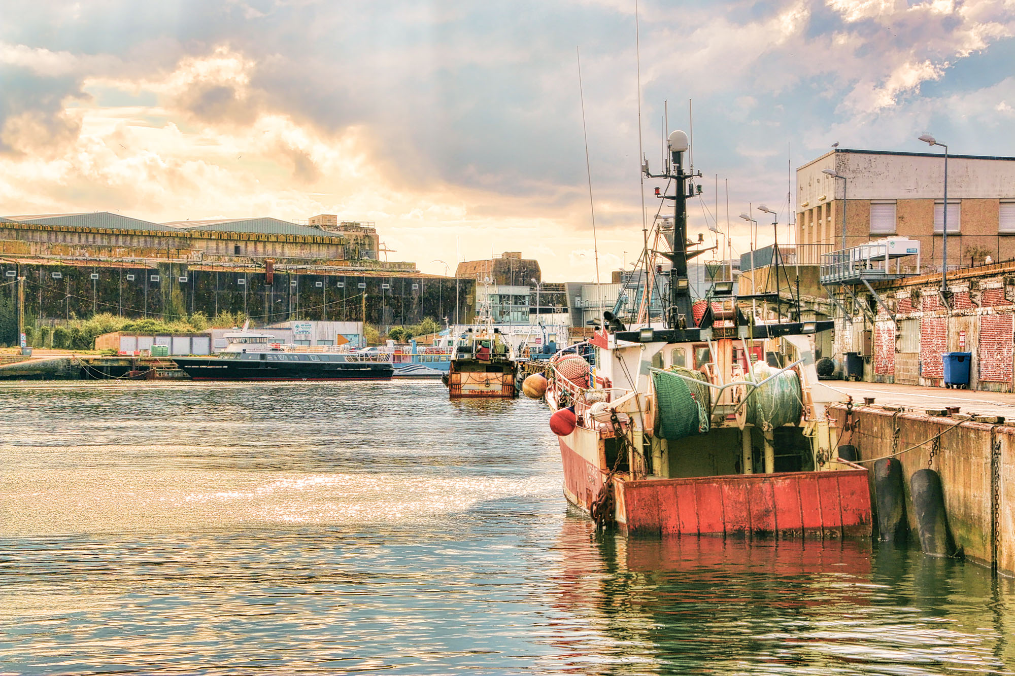 Lorient port bretagne bateau