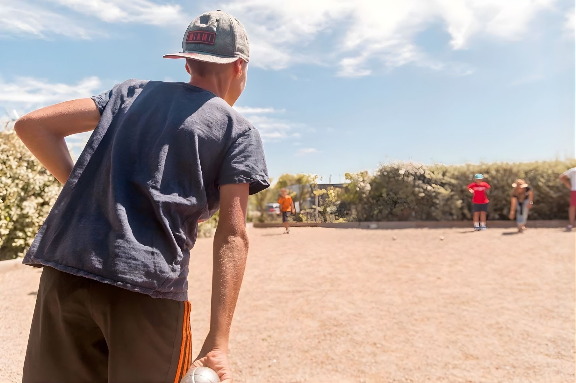 Activités pétanque camping pointe du talud flower