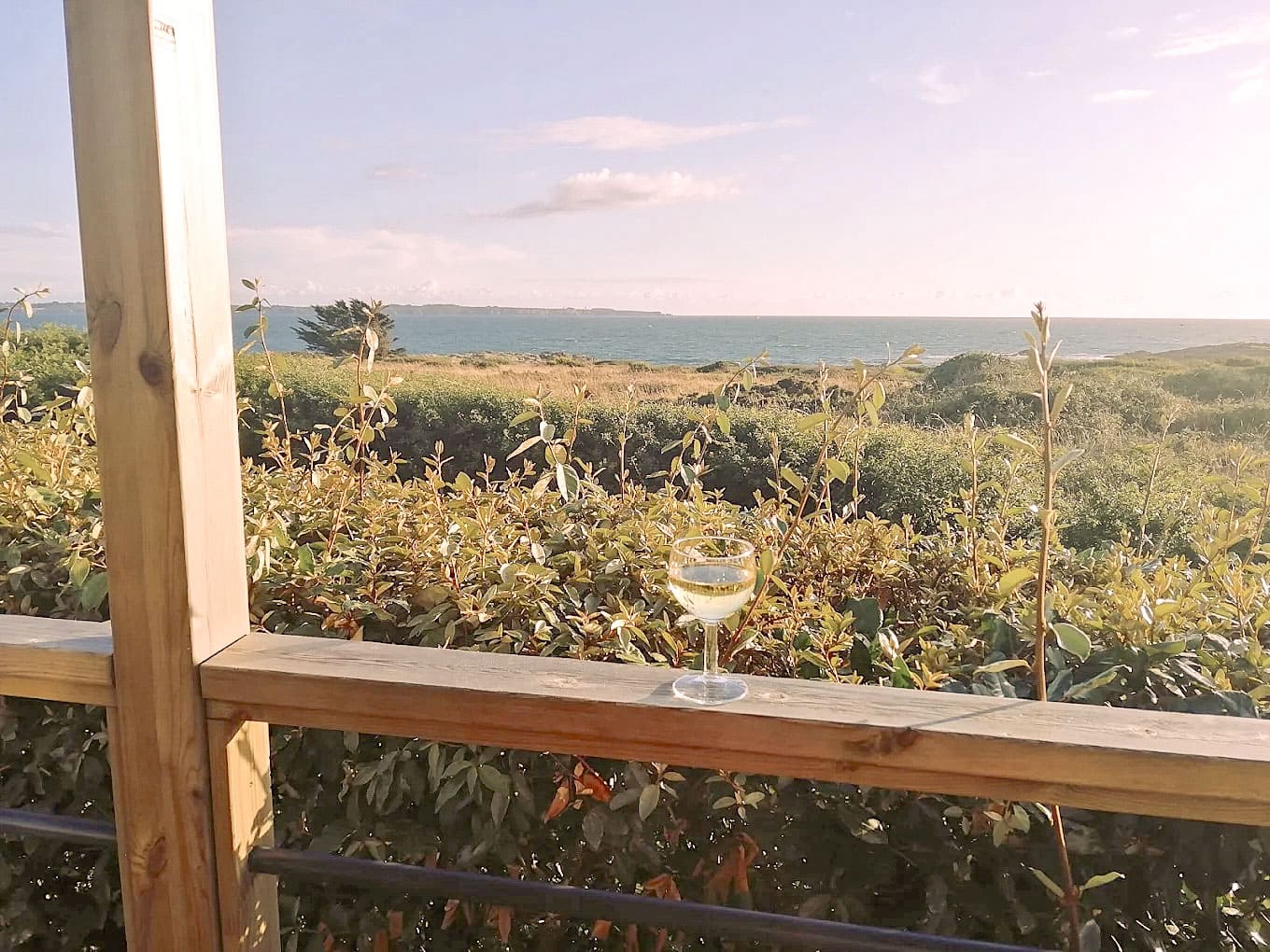 apéritif vue morbihan poitne du talud restaurant