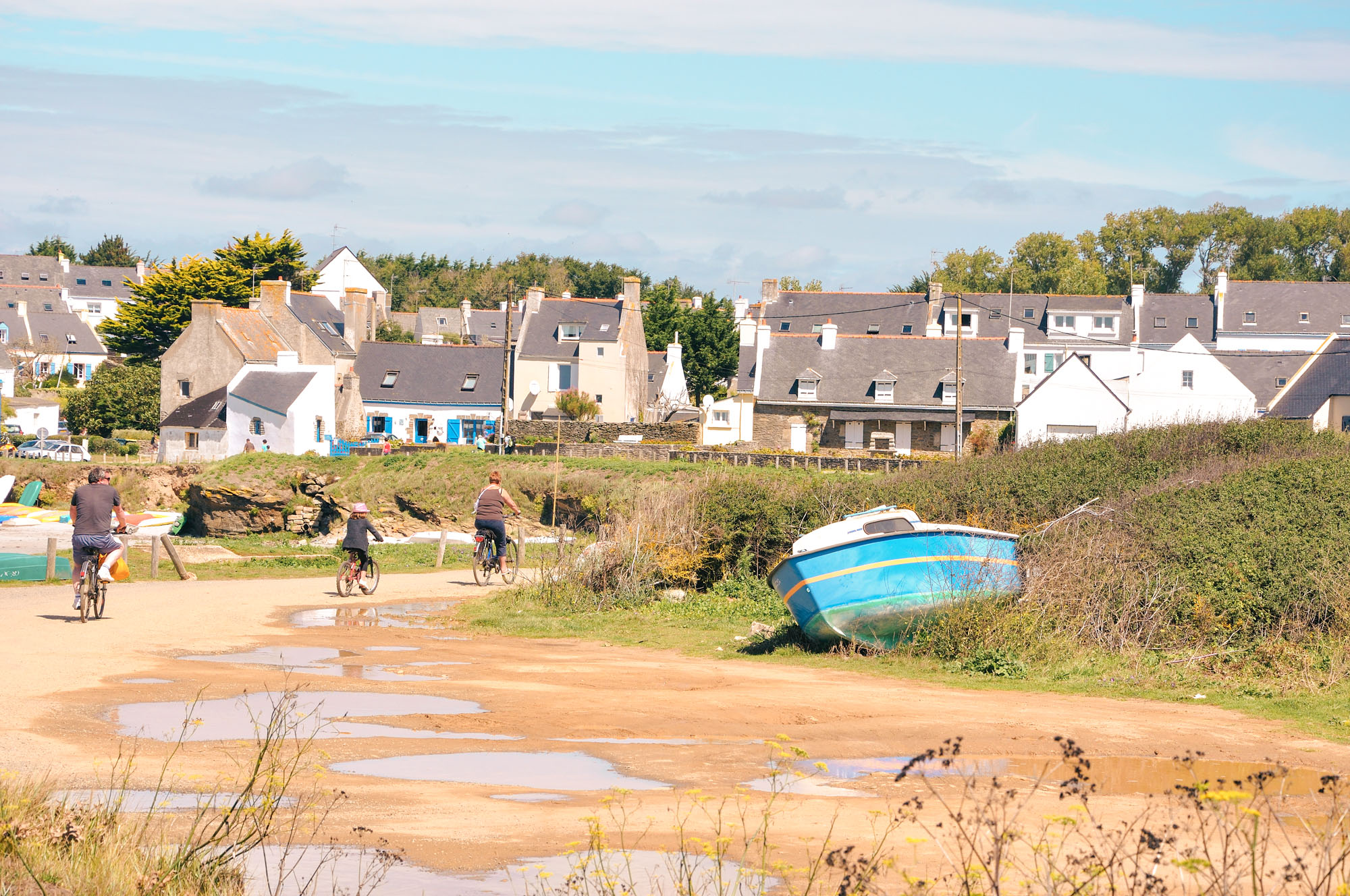 balade vélo golfe morbihan bretagne