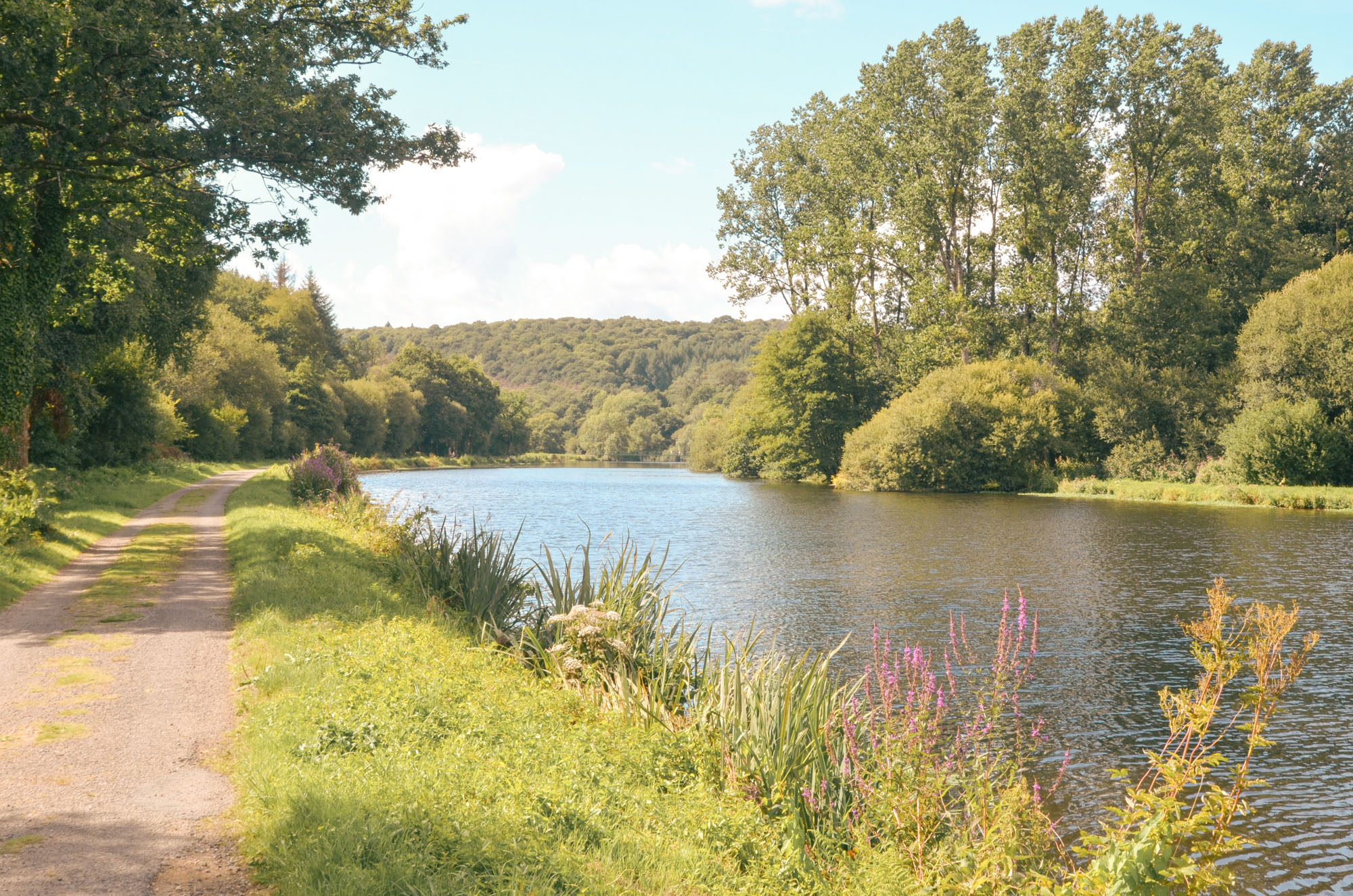 balade vélo vallée blavet lorient hennebont rivière