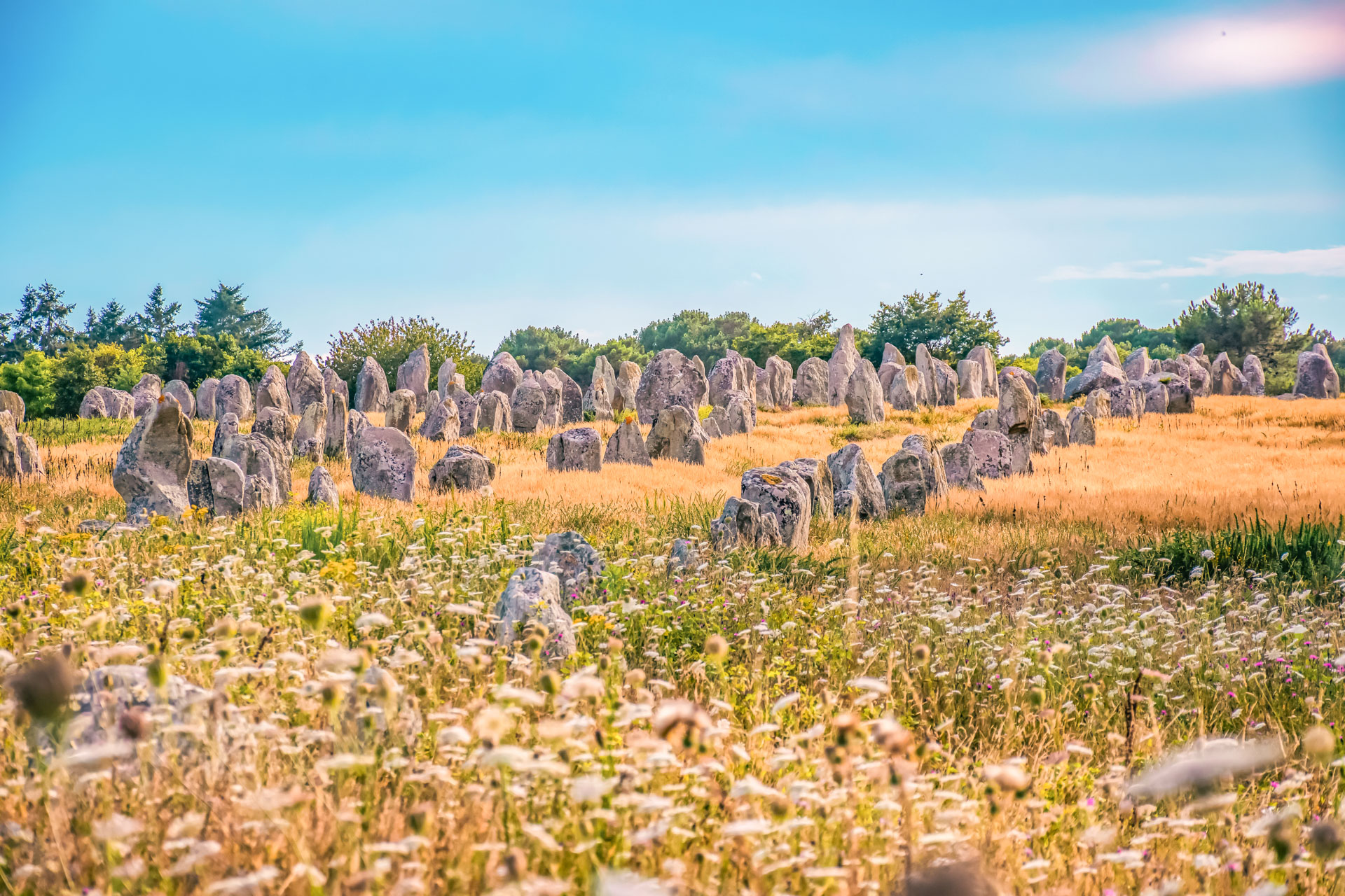 carnac mégalithes menhirs préhistoire alignements bretagne
