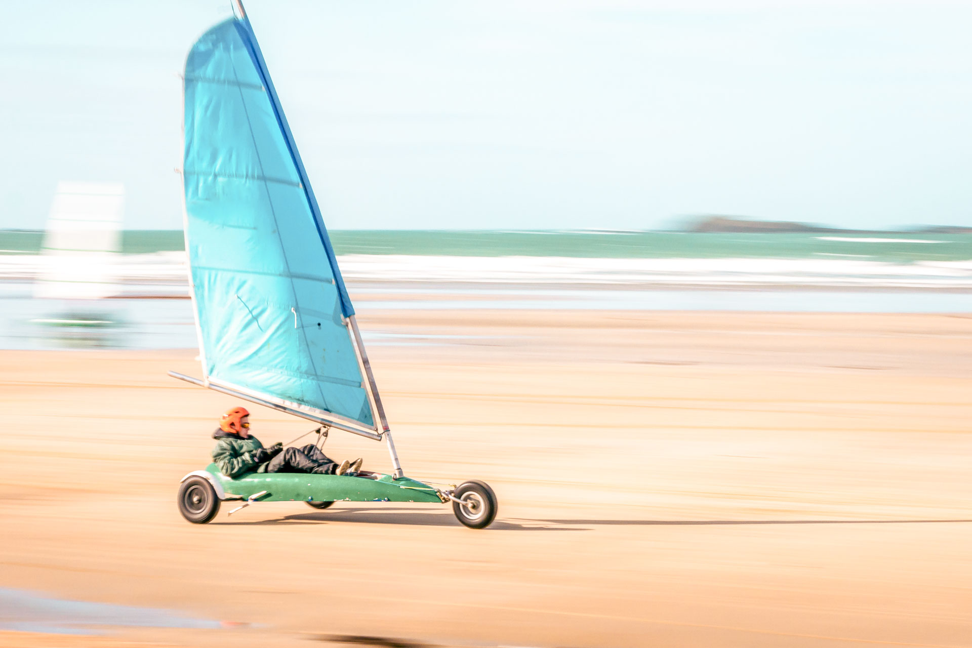 char à voile bretagne morbihan activités nautiques