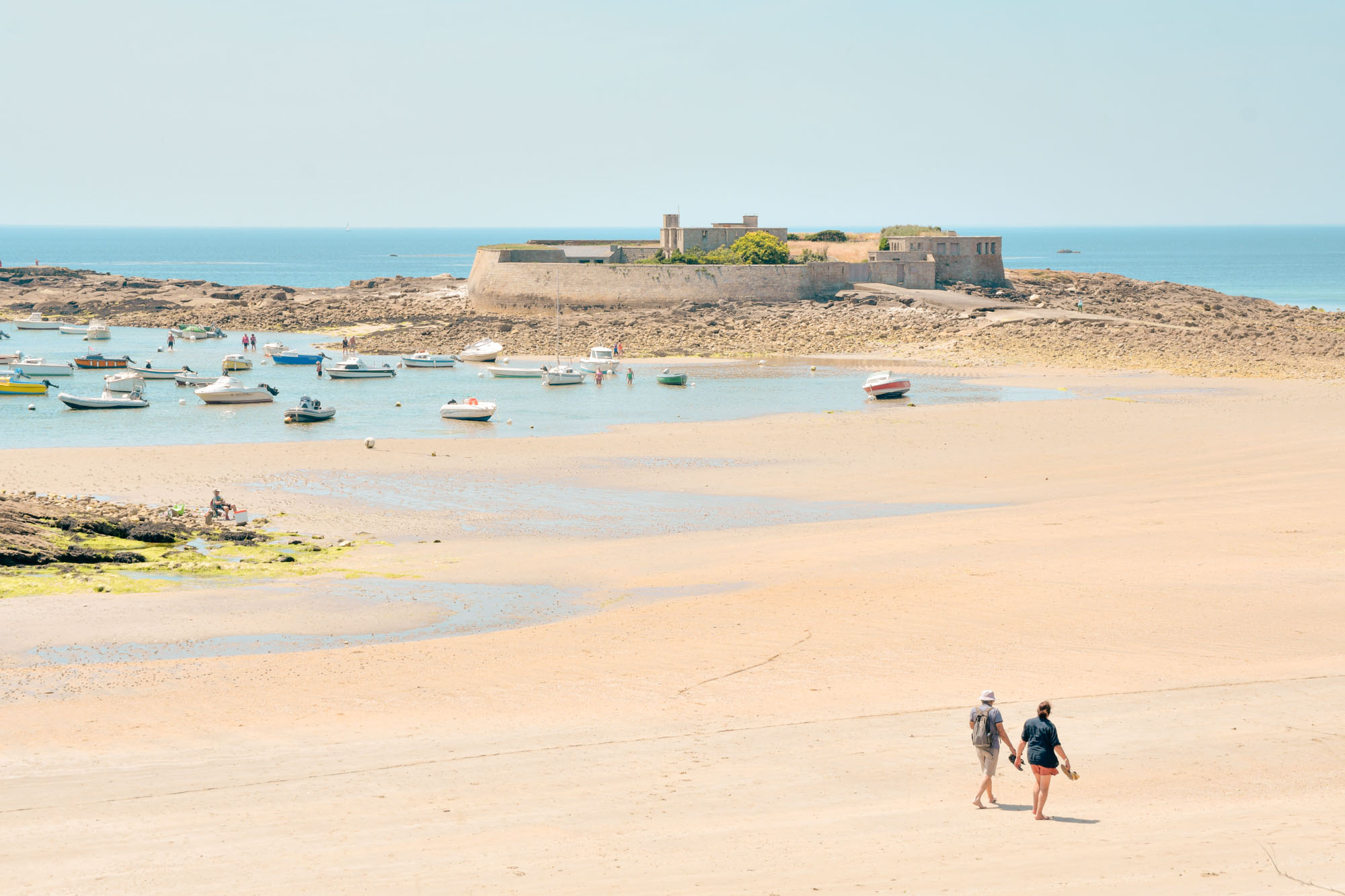 fort bloqué bretagne morbihan pointe du talud camping