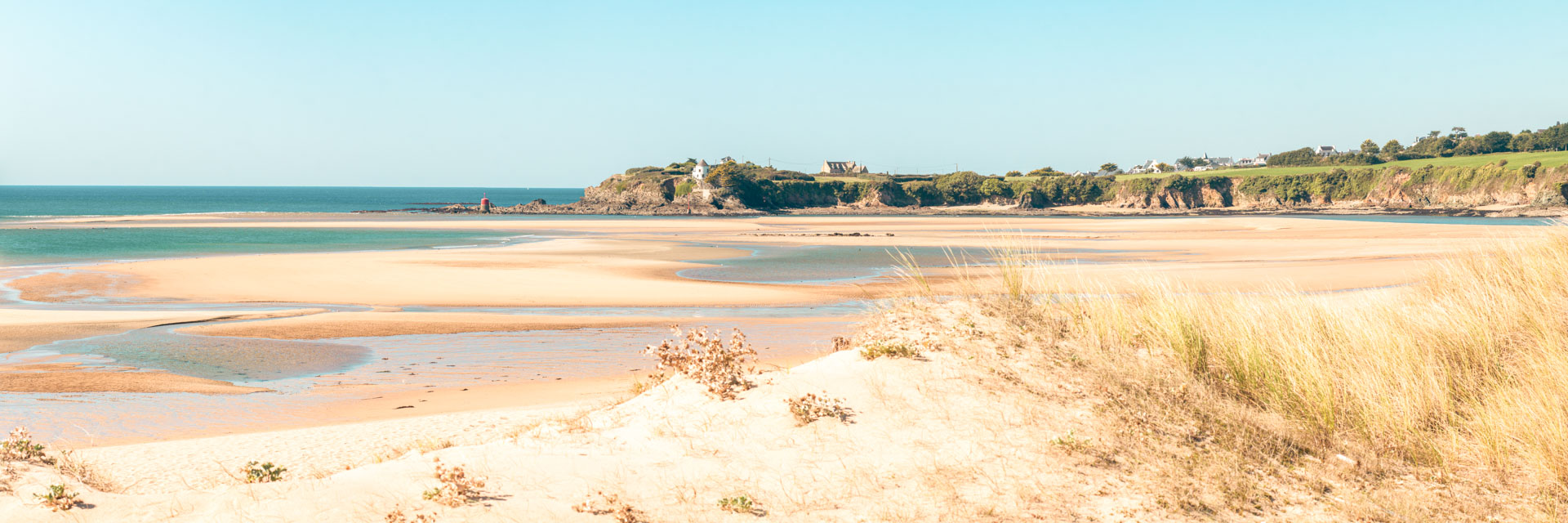 guidel bretagne plage morbihan ville