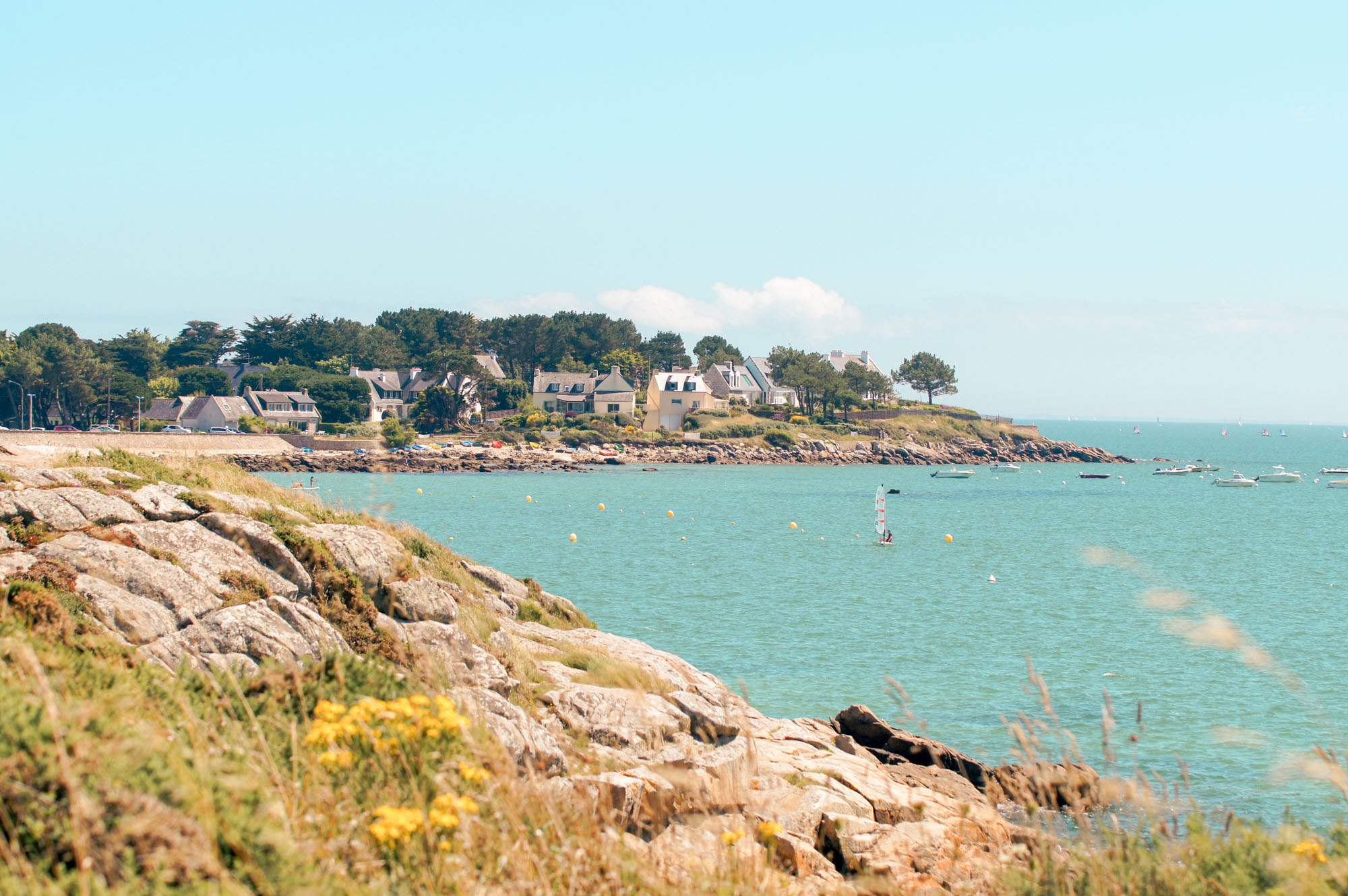 la région carnac bretagne plage