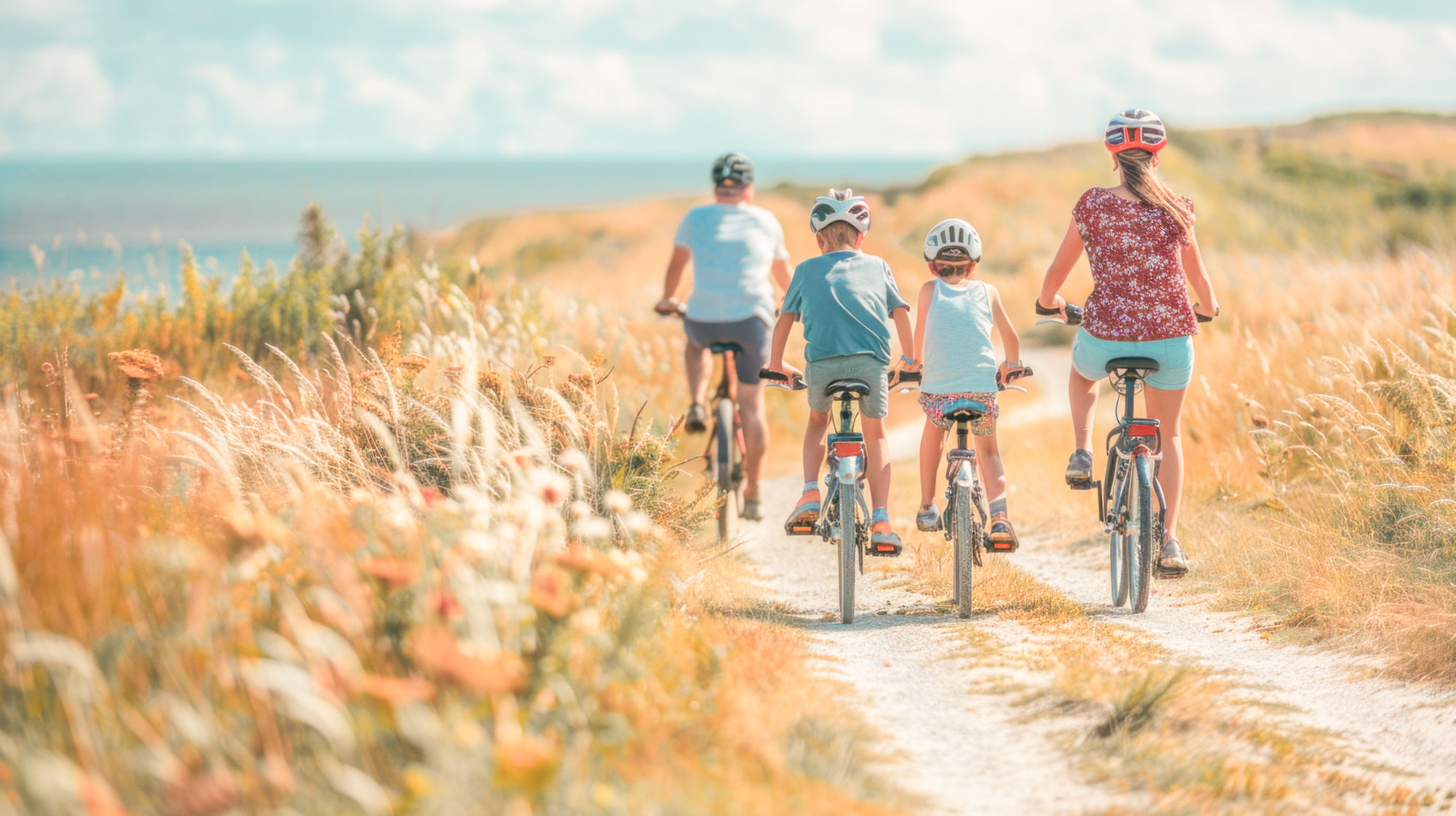 la région vélo famille activités pointe du talud