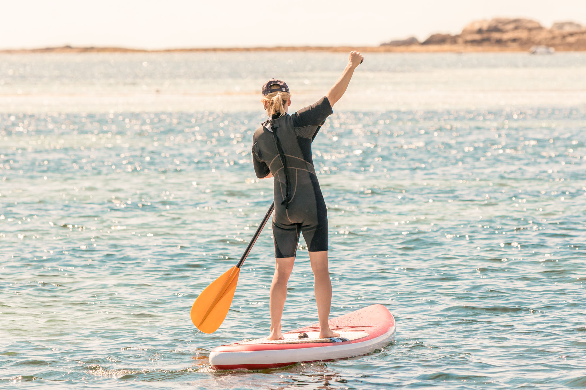 Paddle morbihan bretagne pointe du talud