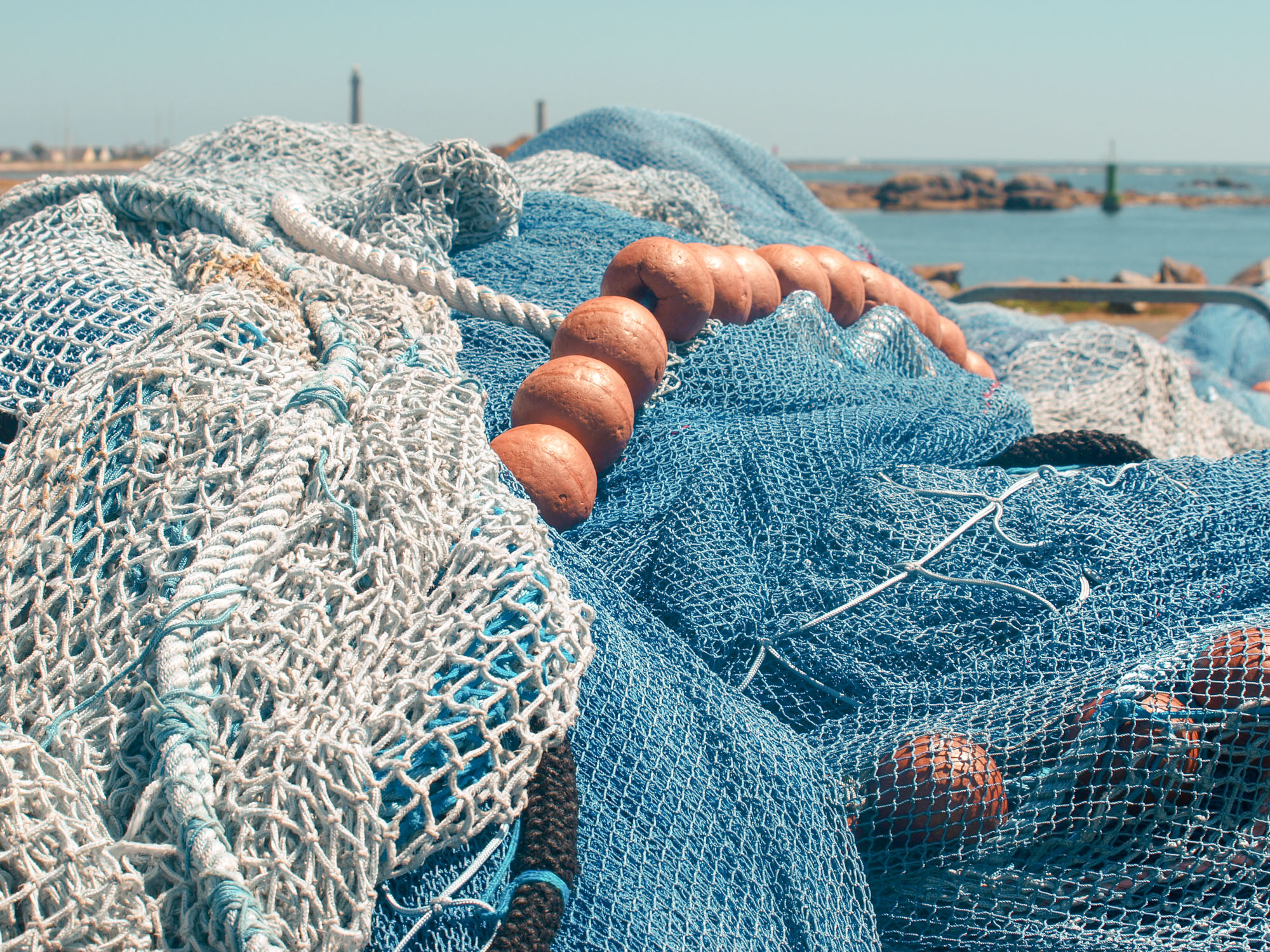 filet de pêche Ploemeur