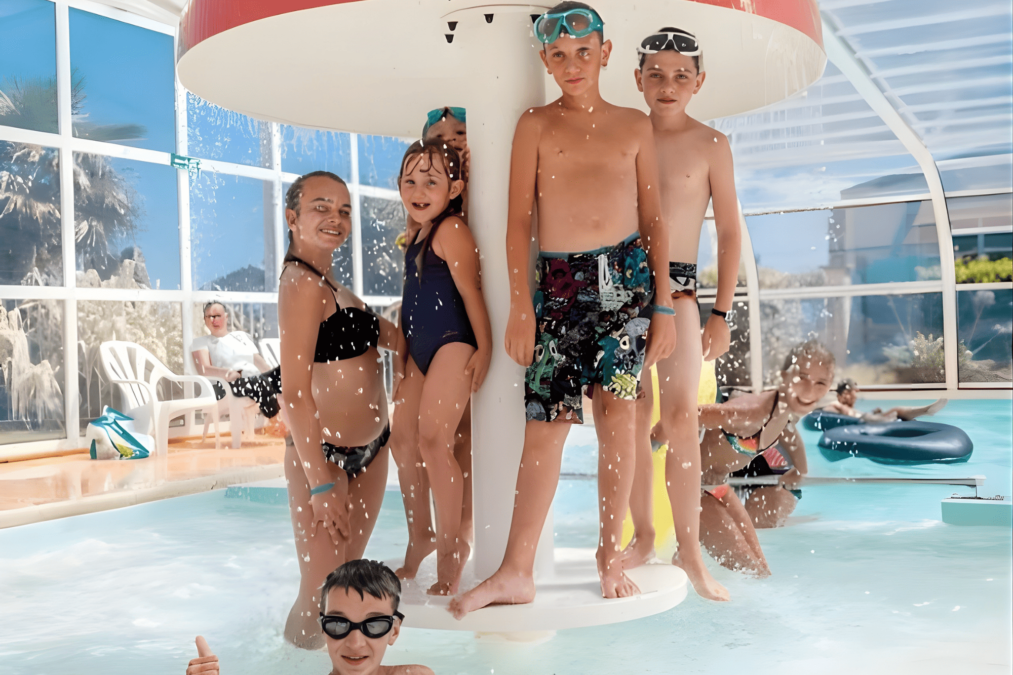 pointe du talud camping piscine enfants jeux