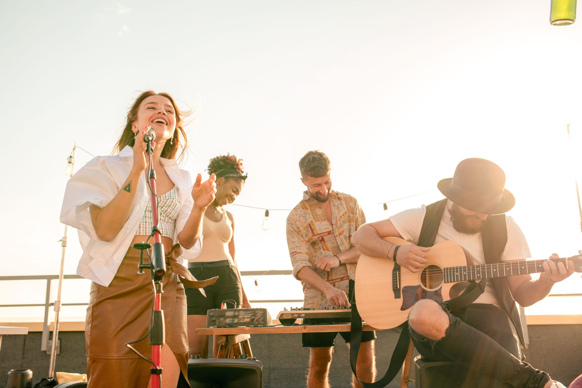 soirée animée ploemeur concert plein air pointe du talud